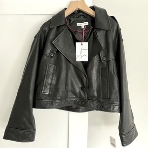 Free People “Modern Chemistry” Leather Jacket